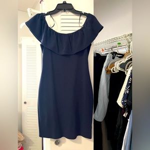 Off the Shoulder Midi Dress